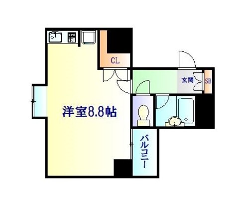 榴ケ岡駅 徒歩7分 2階の物件間取画像